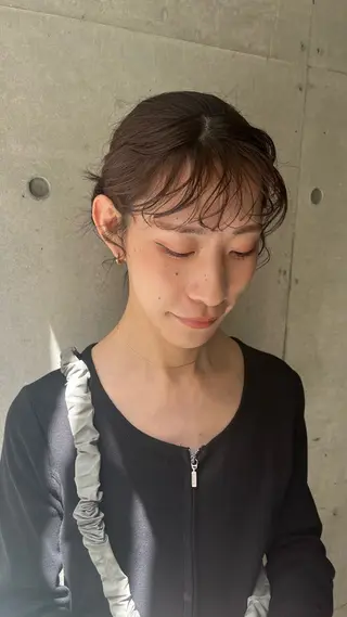セミロング 【美ボブ.艶カラー. 梅田茶屋町】midoのヘアスタイル