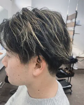 ショート メンズ Ebise Kazunoriのヘアスタイル