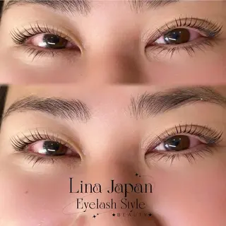 マツエク・マツパ Linanail Nambaのマツエク・マツパデザイン