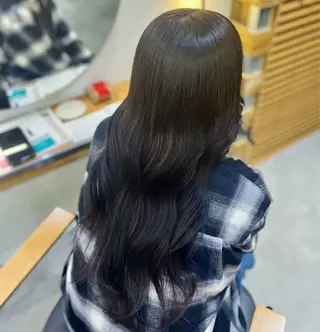 ロング 冨田 悠稀/ 髪質改善カラー🫧のヘアスタイル