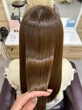 ロング カラー 阪本 愛実のヘアスタイル