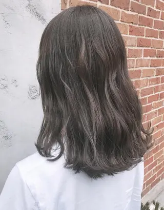 ミディアム カラー ヘアアレンジ 心斎橋/縮毛矯正/ 髪質改善　吉見勇亮のヘアスタイル
