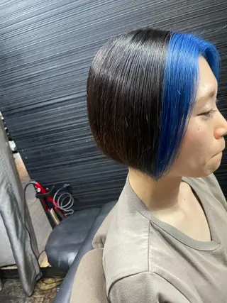 ショート カラー 山本 雅由のヘアスタイル