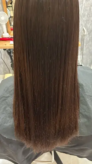 ロング 似合わせ 顔周りYUUGAのヘアスタイル