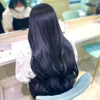 ロング カラー 艶カラー/ ななみのヘアスタイル