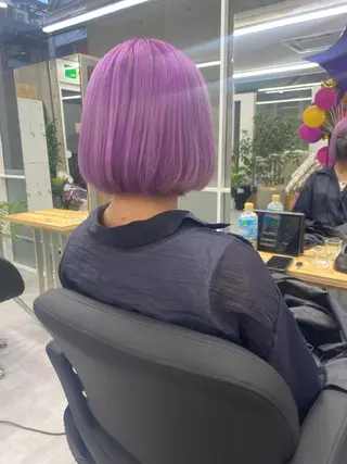 ミディアム カラー welring hair salonのヘアスタイル