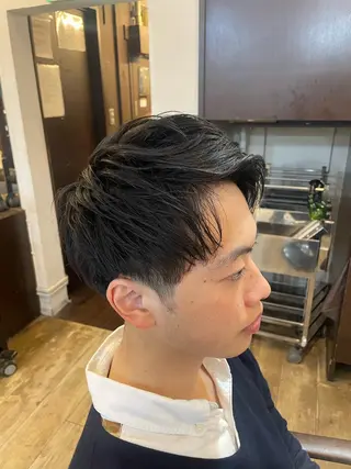 メンズ 加藤 聖也のヘアスタイル