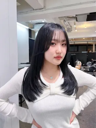 ロング レイヤー/韓国ヘア yunaのヘアスタイル