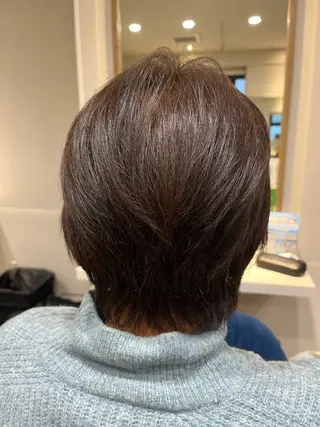 ショート 小鴨 美佳のヘアスタイル