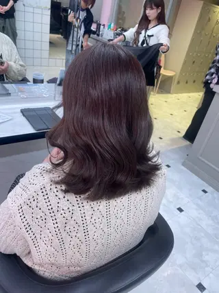 ミディアム うる艶トレンドヘア 🕊️上野BABYのヘアスタイル
