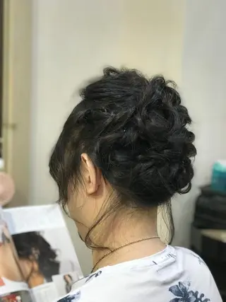 ヘアアレンジ 渋谷宮益坂 omoのヘアスタイル