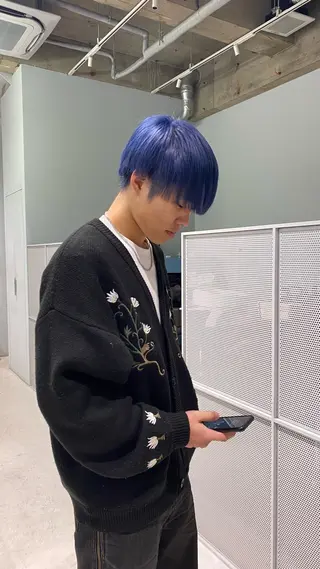 ショート カラー 大関 星翔のヘアスタイル