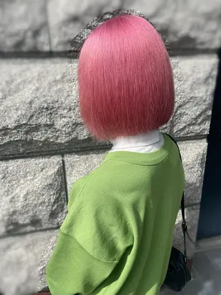 ショート カラー ハイトーンエクステ 🎩カズキ🎩のヘアスタイル