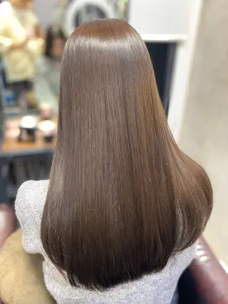 ロング 韓国/ワンホンヘア 髪質改善/MaCoのヘアスタイル