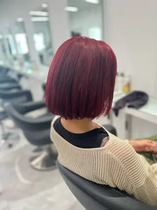 カラー ブリーチなし透明感 💗RYOTAのヘアスタイル