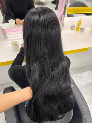 ロング カラー 🦋色落ち綺麗カラー メンズYUZU🦋‪のヘアスタイル