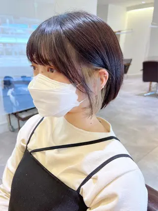 ミディアム カラー 韓国ヘア×髪質改善 /yoshikaのヘアスタイル