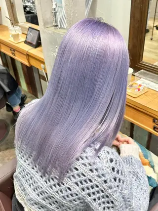 ミディアム LORE🔷福岡天神 カット/カラー⭐️のヘアスタイル