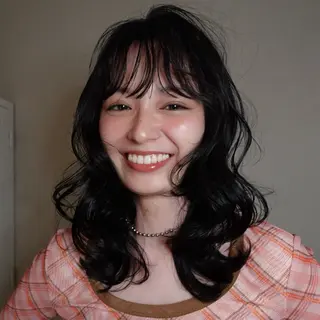 セミロング カラー レイヤー/髪質改善 Lond ambreのヘアスタイル