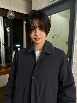 ショート 【CITA】 竹田　南生のヘアスタイル