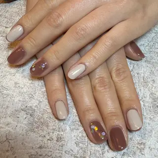 ネイル 自由が丘サロン あやめ💅のネイルデザイン