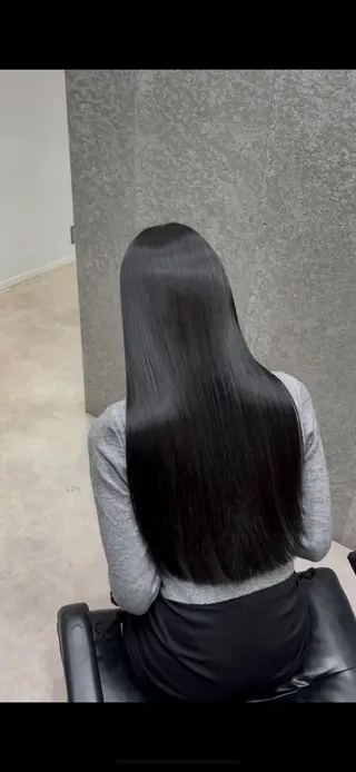ロング カラー 髪質改善ヘアケア 艶髪特化/上田のヘアスタイル