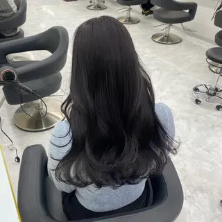 セミロング カラー パーマ ヘアアレンジ メンズ キッズ 💖横浜ブリーチなし 💖MIHOのヘアスタイル