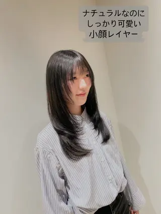 ロング 渡辺 広宣のヘアスタイル