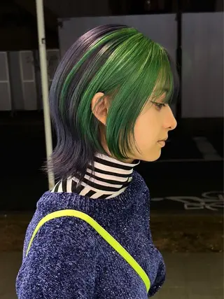 ショート カラー LUCK 本厚木店のヘアスタイル