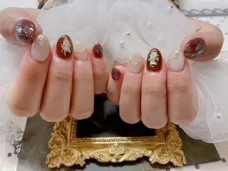 ネイル マジック ミラーのネイルデザイン