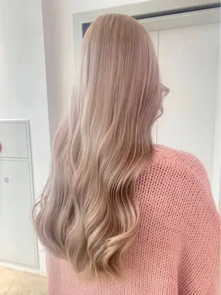 ロング 💘ハイトーン💘 ayameのヘアスタイル