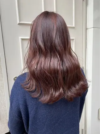 セミロング カラー 🫟Blanco🫟 Color&Careのヘアスタイル
