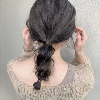 カラー matsuda rinaのヘアスタイル