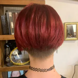 カラー joh/メンズ/ ブリーチ/矢場町のヘアスタイル
