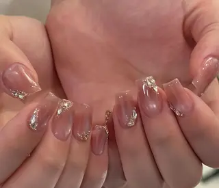 ネイル By moonネイル 🌷ワンホン/韓国風のネイルデザイン