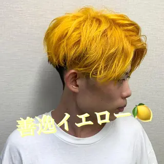 ショート カラー パーマ ヘアアレンジ メンズ キッズ マツエク・マツパ M字・前髪割れ 改善メンズ特化/栢沼のヘアスタイル