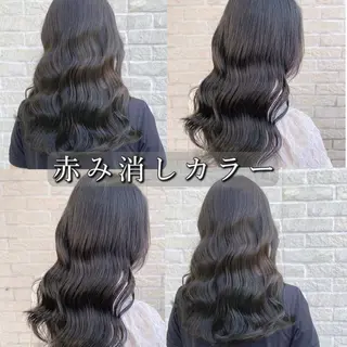 ロング カラー 成瀬スパイラル パーマ清水大隼のヘアスタイル