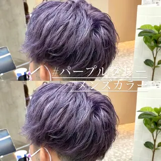 カラー メンズ 梅田中崎町メンズ 美容師ユースケのヘアスタイル