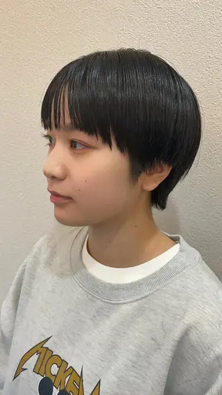 ショート カラー ボブ/髪質改善/ soiナカジママドリのヘアスタイル