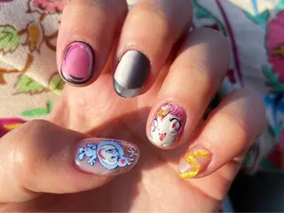 ネイル lucky nail 歌舞伎町のネイルデザイン