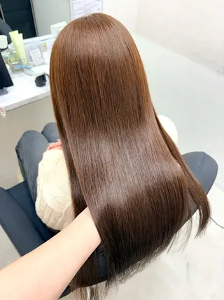 ロング 🍒透明感カラー/ セット/SAKURAのヘアスタイル