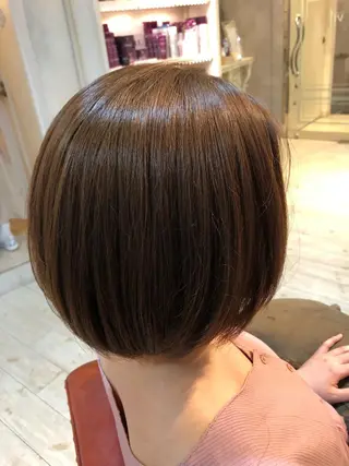 ショート 大久保 遥日のヘアスタイル
