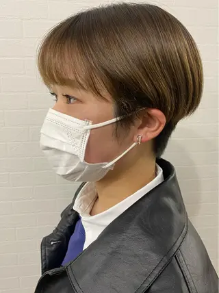 ショート 山本 瑞姫のヘアスタイル