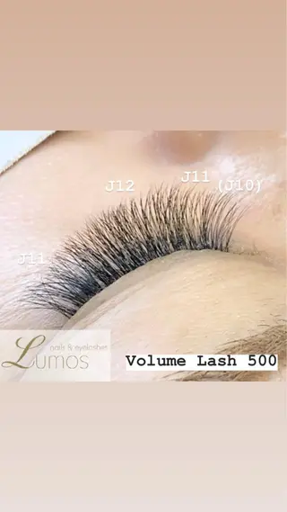 マツエク・マツパ Lumos Ayakaのマツエク・マツパデザイン