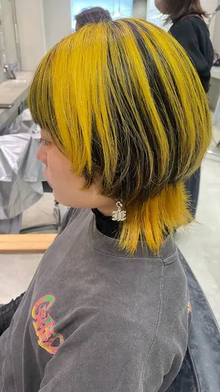 ショート カラー 髪質改善ストレート 🌈似合わせカットのヘアスタイル