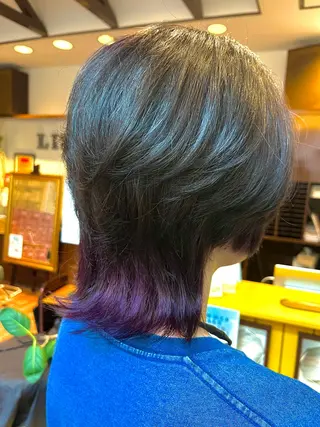 ショート カラー 谷口 瑠南のヘアスタイル