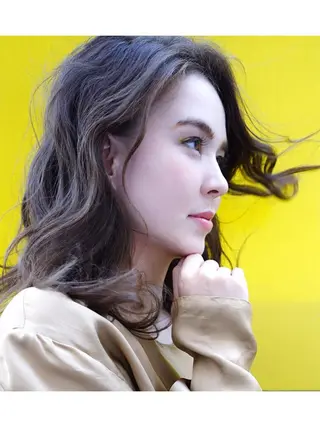 ロング カラー 花井 啓好のヘアスタイル