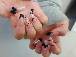 ネイル MoriseNail Jr研修💜はるかのネイルデザイン