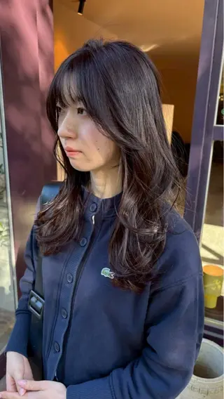 カラー YOKE /桃山台 /iori‎✦.˚◦のヘアスタイル