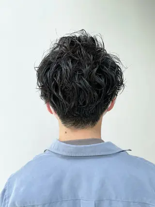 ショート パーマ メンズ 透明感カラー 🫰🏻💗 高橋舞のその他イメージ